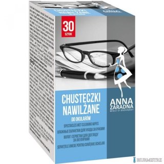 Chusteczki nawilżane do okularów 30 szt. ANNA ZARADNA PS-0507