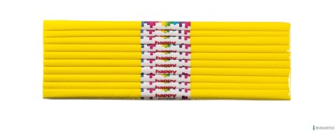 Bibuła marszczona 50x200cm, cytrynowa, 10 szt., HAPPY COLOR, HA 5020-12