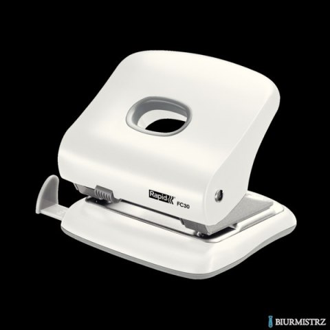 Dziurkacz_RAPID FC30 30kartek biały 5000363