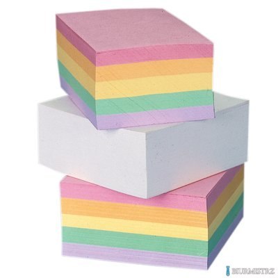 Kostka klejona DOTTS 90x90x35 kolorowa