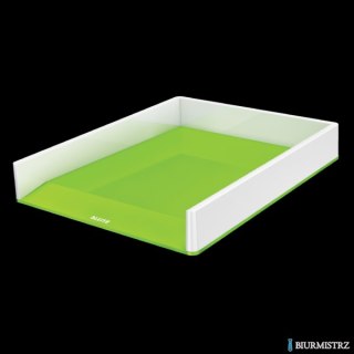 Półka na dokumenty Leitz WOW dwukolorowa, zielona 53611054