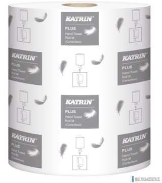 Ręcznik KATRIN PLUS M centralnego (6 rolek) dozowania 64403
