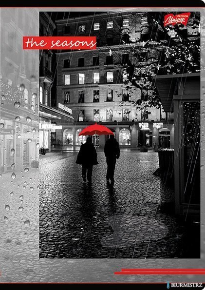 Zeszyt A5 32k kratka L mix dziewczęcy laminowany UNIPAP *7011