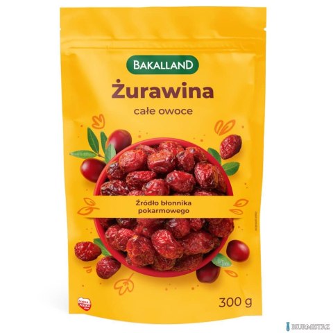 Żurawina 300g BAKALLAND