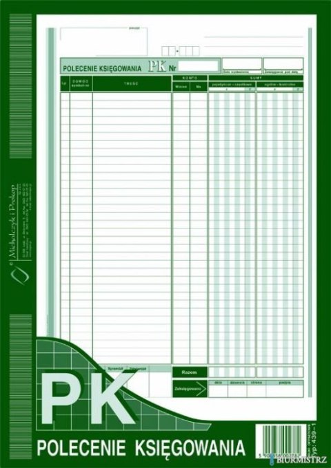439-1 PK Polec.księg.A4 offset MICHALCZYK I PROKOP