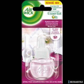 AIR WICK odświeżacz Elektryczny wkład 19 ml Księżycowa Lilia Zmysłowa Satyna 18215