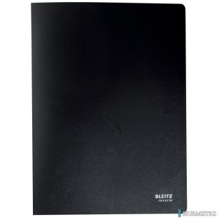 Album ofertowy Recycle 20 koszulek A4 PP, czarny Leitz, 46760095