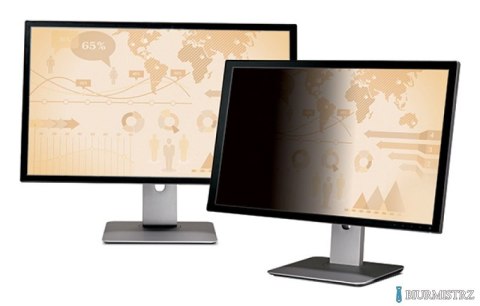 Bezramkowy filtr prywatyzujący 3M_ (PF21.5W9), do monitorów, 16:9, 21,5, czarny