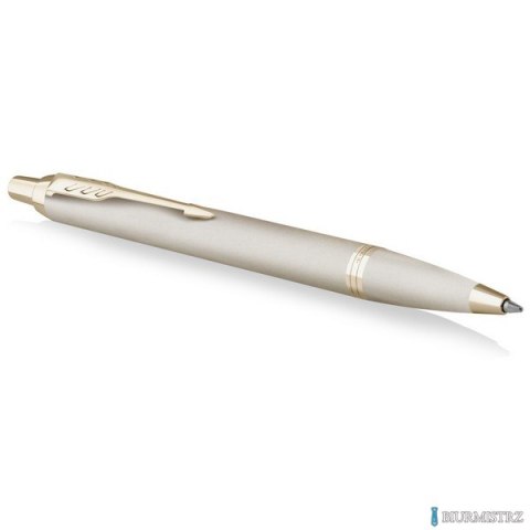 Długopis (niebieski wkład) Parker Im Professionals Monochrome Champagne PARKER 2172956, giftbox