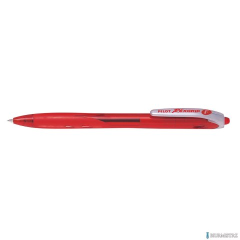 Długopis olejowy PILOT REXGRIP czerwony PIBPRG-10R-R