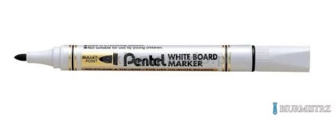 Ekonomiczny marker do białych tablic czarny MW85-A PENTEL suchościeralny