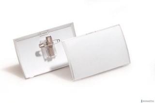 Identyfikator CLICK FOLD 54x90mm z kombi klipem (25szt.) DURABLE 8214-19
