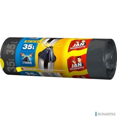 JAN NIEZBĘDNY Worki HD Classic taśma 35l 18 szt. 10473
