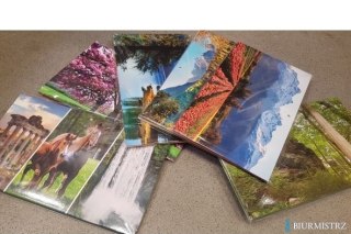 Kalendarz trójdzielny standardowy mix wzorów 2026 KALTOM