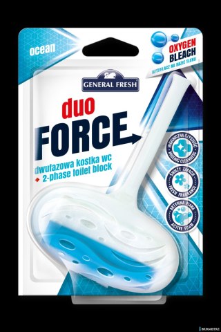 Kostka do WC DUO FORCE zawieszka 40g morze GENERAL FRESH 40302