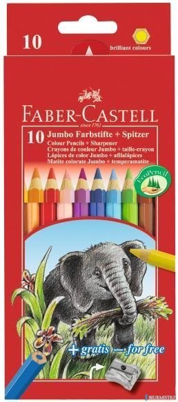 Kredki JUMBO 10kol. FC 111210 (X)