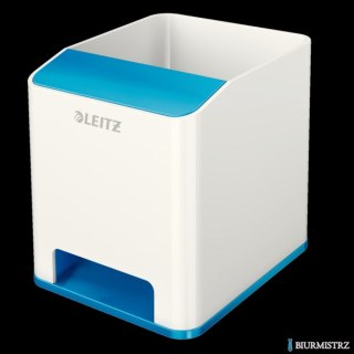 Kubek na długopisy LEITZ WOW niebieski ze wzmacniaczem dźwięku 53631036