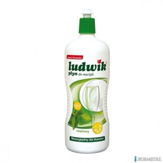 LUDWIK Płyn do mycia naczyń 900g miętowy 028133