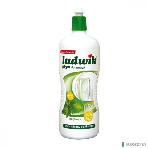 LUDWIK Płyn do mycia naczyń 900g miętowy 028133