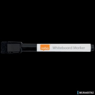 Marker suchościeralny mini, czarny opakowanie 6 szt. Nobo 2104184