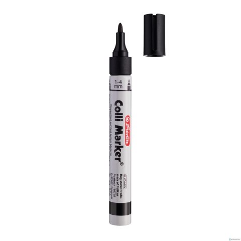 Marker wodoodporny COLLI czarny permanentny 300008698 HERLITZ