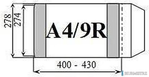 Okładka książkowa A4/9R regulowana wys.wew.274mm (25) D&D