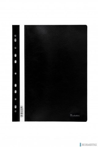 Skoroszyt wpinany PP DOTTS (20) czarny wzmocniony polipropylen SPP-DOT-02-05