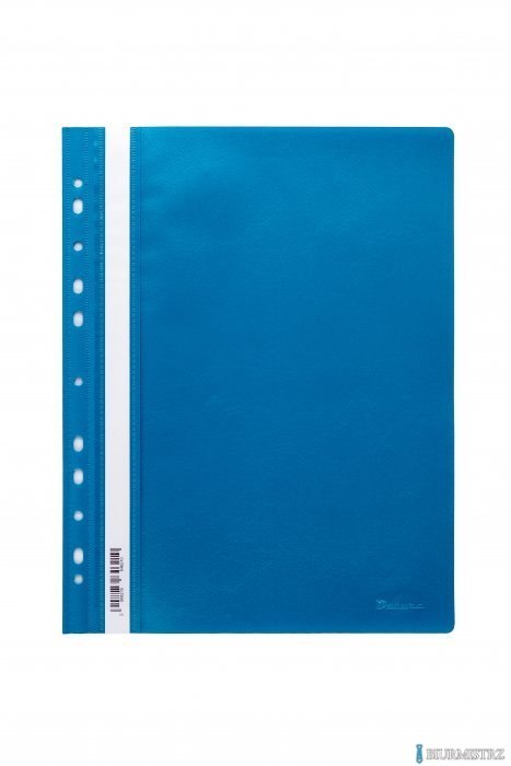 Skoroszyt wpinany PP DOTTS (20) niebieski wzmocniony polipropy SPP-DOT-02-03