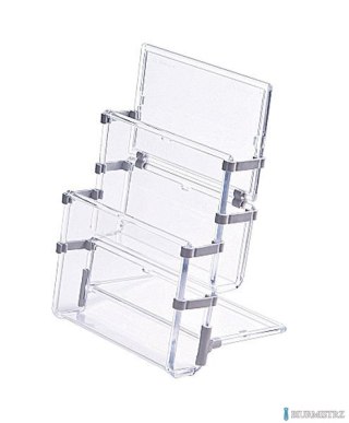 Stojak na ulotki A5 dwie kieszenie 0403-0049-00 PANTA PLAST