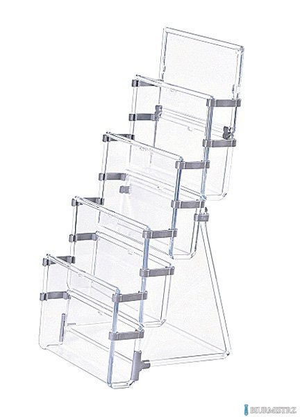 Stojak na ulotki A6 cztery kieszenie 0403-0018-00 PANTA PLAST