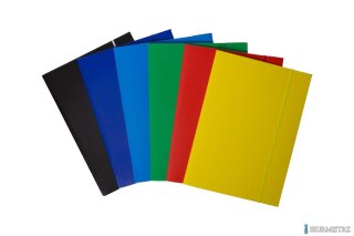 Teczka kartonowa z gumką A4 granatowa BANTEX 100553869