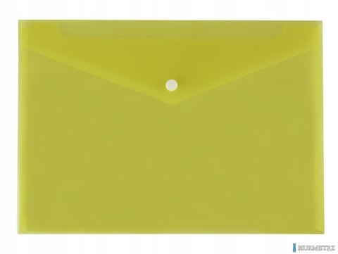 Teczka kopertowa A4 satyna żółta TKS-01-04 BIURFOL