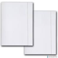 Teczka z gumką biała bezkwasowa 250g nadruk BARBARA 821003N