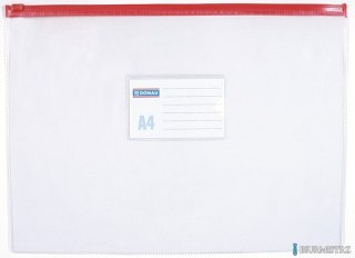 Torebka na suw.ZIPPER BAG A4 PVC 330 17980001PL-00 DONAU