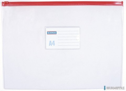 Torebka na suw.ZIPPER BAG A4 PVC 330 17980001PL-00 DONAU