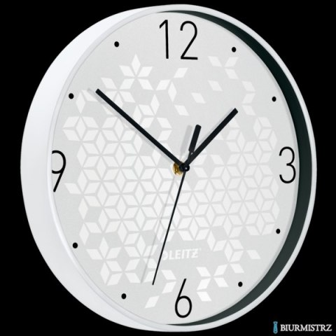 Zegar Leitz WOW, biały 90150001