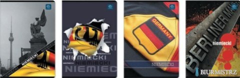 Zeszyt A5 60k J.NIEMIECKI INTERDRUK (X)