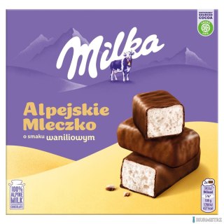 Alpejskie mleczko waniliowe MILKA 330g