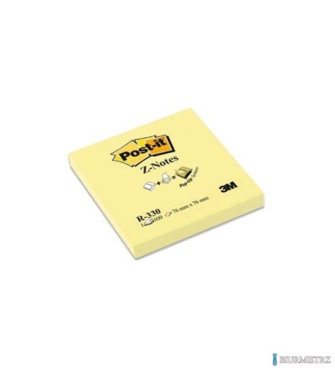 Bloczek 3M POST-IT Z-Notes R-330 76x76mm 100k FT510000092 harmonijkowy