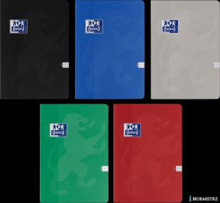 Brulion Oxford Esse szyty A5 96 kartek 90 g kratka 5x5 mm 400174967