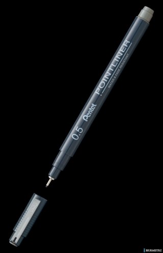 Cienkopis kalibrowany POINTLINER szary 0,5 mm S20P-5N