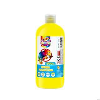 Farby plakatowe w butelce 500ml żółta Sweet Colours 00119 OTOCKI