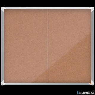 Gablota korkowa Nobo Premium Plus 15xA4 (drzwiczki przesówne) 1915332