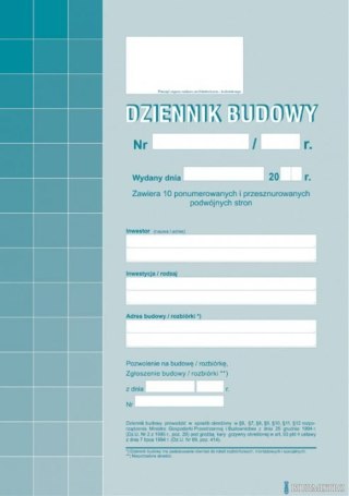 H-91-3 Rejestr mycia i dezynfekcji komory ładunkowej MICHALCZYK