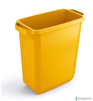 Kosz DURABIN 60l żółty 1800496030 DURABLE (bez pokrywy)