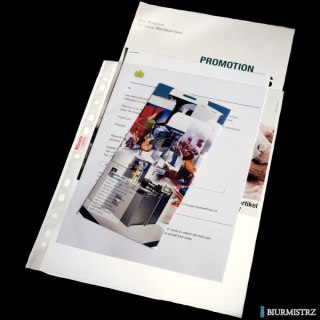 Koszulki ESSELTE A4 maxi 100 mic (25szt) groszkowe 259760