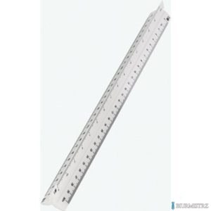 Linijka trójkątna skalówka nr5 20005 1:10/15/20/25/33/50 LENIAR (X)