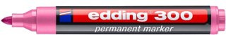 Marker-foliop.300 różowy EDDING końcówka okrągła