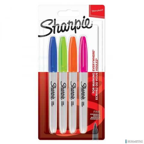 Markery permanentny SHARPIE FINE FUN 4szt.-zestaw 2065403