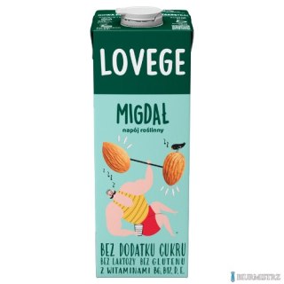 Napój LOVEGE Migdałowy Bez Dodatku Cukru 1l SANTE